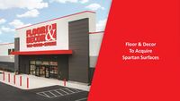 Floor & Decor Acquires Spartan Surfaces
