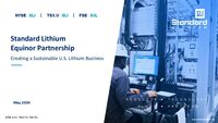 Standard Lithium Partnership with Equinor – May 2024