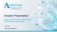Pioneering Differentiated Radiotherapies for Patients with Unmet Needs