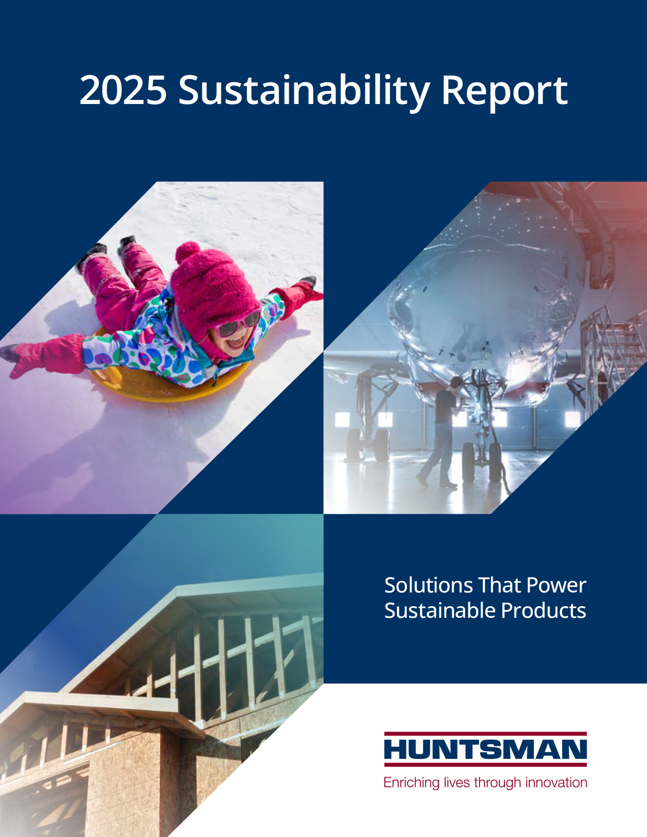Huntsman takes pride in creating a more sustainable future