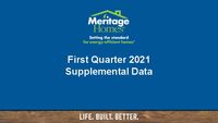 1st Quarter 2021 Supplemental Data