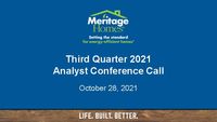 3rd Quarter 2021 Conference Call - Slides