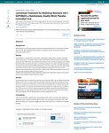 Leronlimab Treatment for Multidrug-Resistant HIV-1 (OPTIMIZE): a Randomized, Double-Blind, Placebo-Controlled Trial