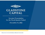 Gladstone Capital Investor Presentation – December 31, 2022
