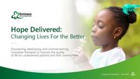 Emmaus Corporate Overview 04/22