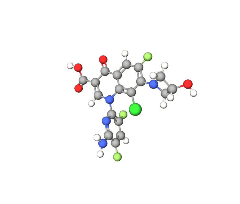 Baxdela Delafloxacin molecule