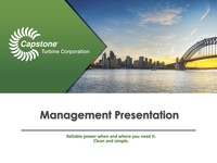 Management Presentation - July 2017