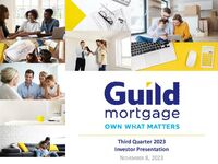 Third Quarter 2023 Investor Presentation