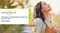 ORAGENICS, INC MANAGEMENT UPDATE CALL