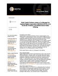 Roth Capital Partners acted as Co-Manager for Applied Digital Corporation (NASDAQ:APLD) in its recent $2.15 Billion Convertible Senior Notes Offering