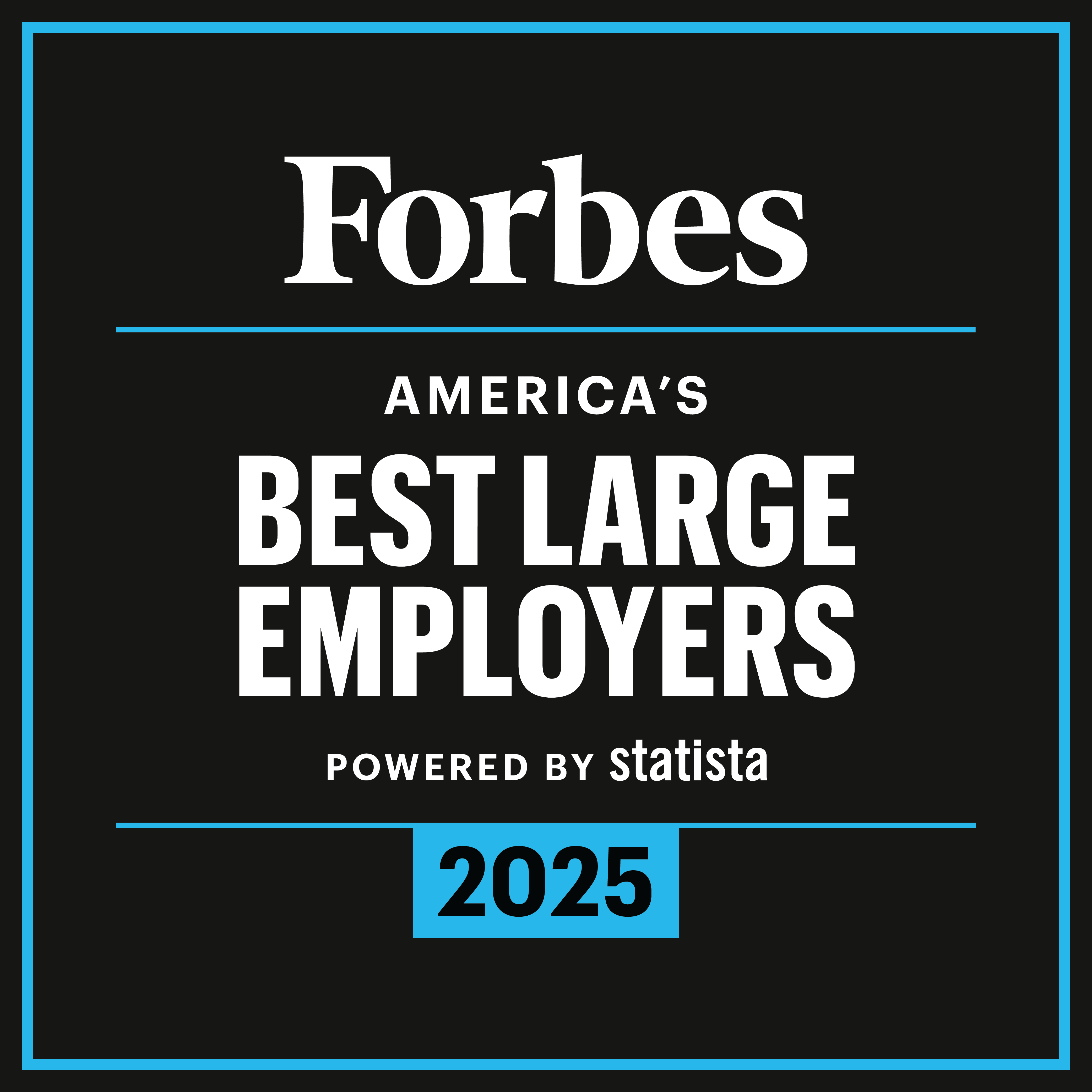 Forbes America’s Best Large Employers List