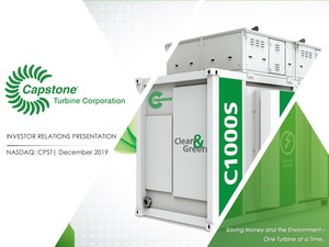 Capstone Turbine Corporation Investor Presentation