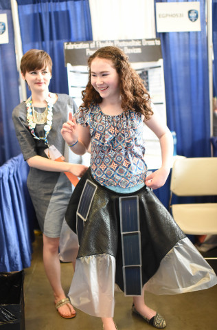 Photo From the Intel International Science and Engineering Fair 2015 Available on Business Wire's Website and AP PhotoExpress