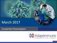 March 2017 Corporate Presentation: Jefferies