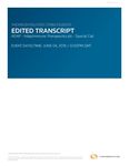 Adaptimmune Therapeutics plc - Special Call Transcript