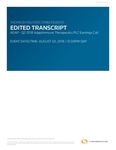 Q2 2018 Adaptimmune Earnings Conference Call Transcript