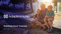 Adaptimmune Corporate Deck March 2025