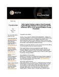 Roth Capital Partners acted as Sole Placement Agent Manager Battalion Oil Corporation (NYSE American: BATL) in its recent $15 Million Private Placement