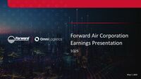 FWRD 1Q 2025 Presentation