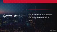 FWRD 2Q 2025 Presentation