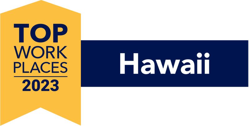 Logo for the 2023 – Top Workplaces Hawai’i - Wyndham Destinations - Honolulu Star Advertiser