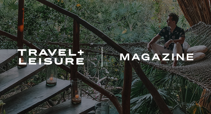 Logo for Travel and Leisure Magazine.