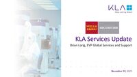 KLA Services Update
