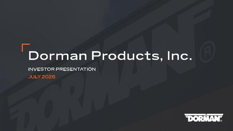 Investor Presentation