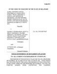 NOTICE OF PENDENCY OF SETTLEMENT OF ACTION (SHORT FORM)