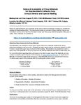 Notice of Availability of Proxy Materials (2023)