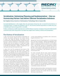 Serialization: Optimizing, Planning and Implementation Serialization: Optimizing, Planning and Implementation