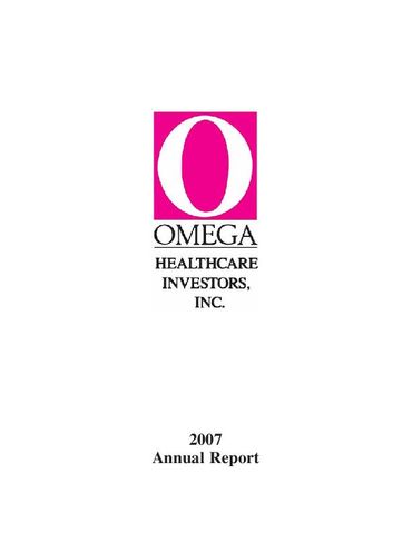 2007 Annual Report