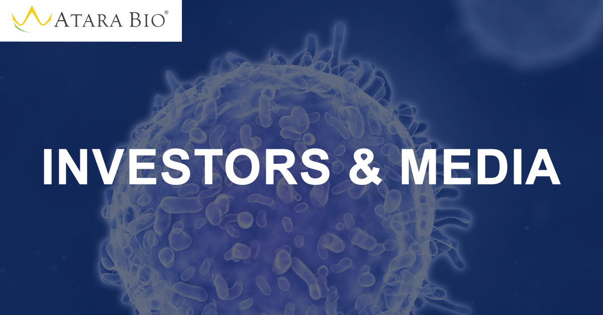 Atara Biotherapeutics To Participate At Two Upcoming Conferences Atara Biotherapeutics Atra
