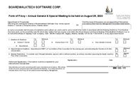 Form of Proxy (2023)