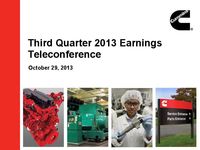 Q3 2013 Earnings Presentation