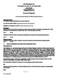 Annual Report for fiscal year ending December 31, 2025