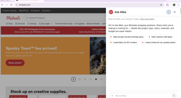 Thumbnail: Michaels® Unveils 'Ask Mike' AI Assistant, Built With Google Cloud's Gemini Enterprise for Customer Experience