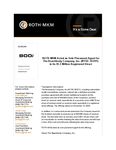 ROTH MKM Acted as Sole Placement Agent for The Beachbody Company, Inc. (NYSE: BODY) in its $5.3 Million Registered Direct