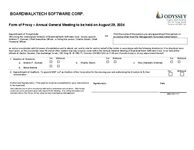 Form of Proxy (2024)