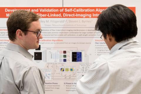 Draper Fellows present technology and engineering breakthroughs at thesis celebration day.