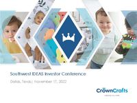 14th Annual Southwest IDEAS Investor Conference Presentation