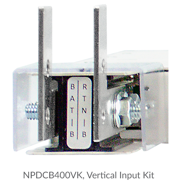 NPDCB400VK, Vertical Input Kit