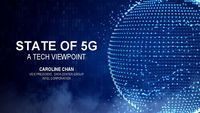 5G and the Next Wave of Telecom Infrastructure Conference – Caroline Chan