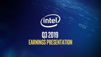 Q3 2019 Intel Corporation Earnings Conference Call
