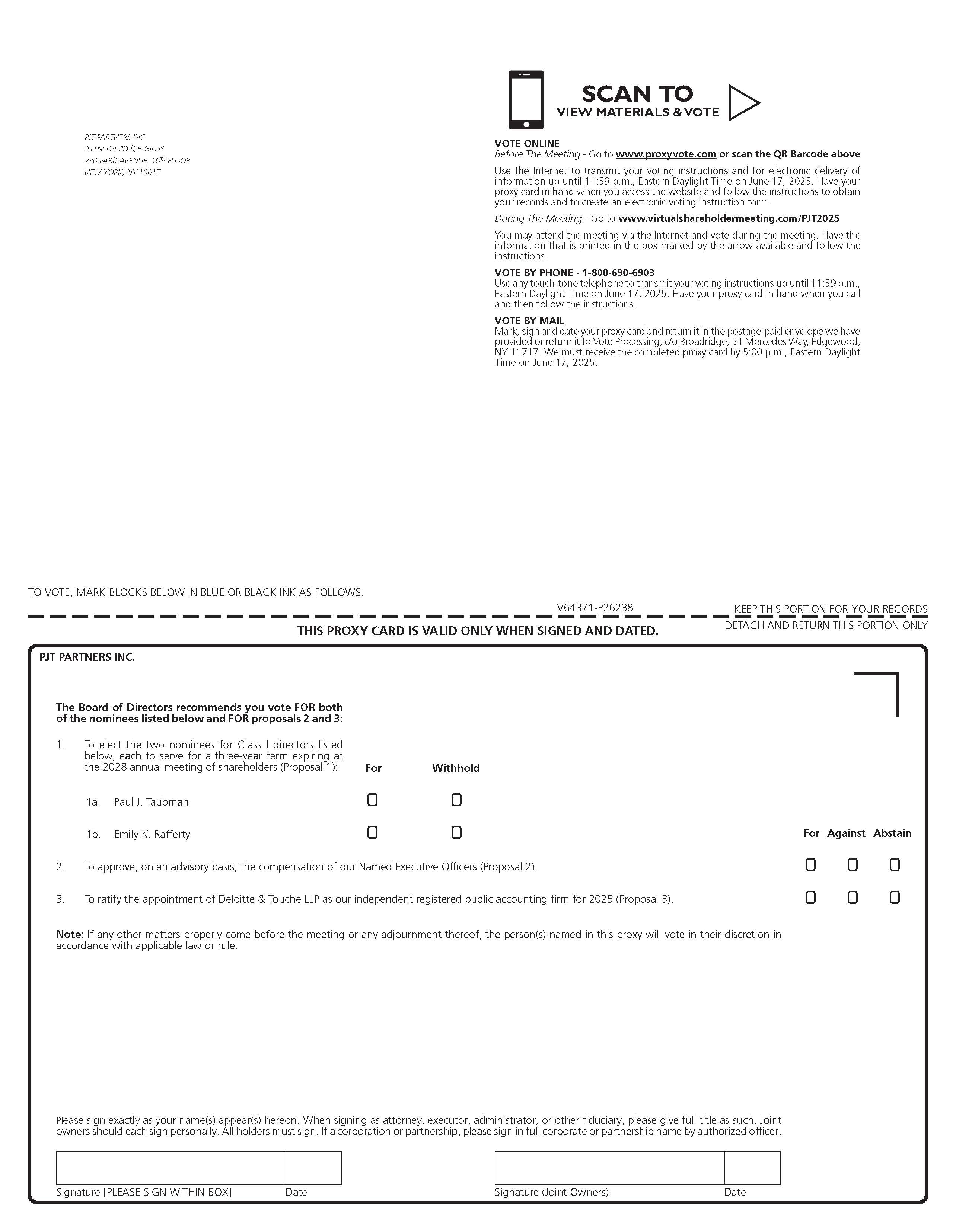 PJT PARTNERS INC._V_QM_PRXY_GT20_P26238_25(Proxy Card) 2025_Page_1.jpg