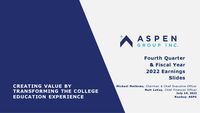 Q4 & FY 2022 Financial Results Presentation