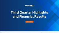 Third Quarter 2026 Investor Presentation