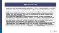 Aptose Corporate Presentation December 2023