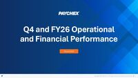 Fourth Quarter 2026 Investor Presentation