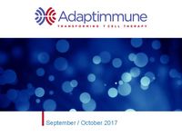 September/October 2017 Corporate Presentation